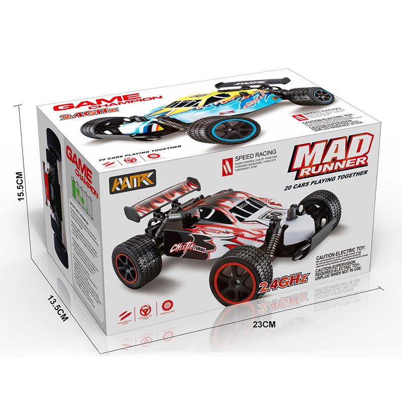1:20 Scale 2.4G RC Drift Racing Car, 15km/h High Speed Remote Control Toy Car For Boys & Kids Indoor Outdoor Play