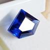Blue Sapphire Natural 9-10 Ct Fancy Cut Excellent Certified Loose Gemstone