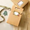 250 Pcs Santa Claus Snowman Christmas Gift Tags Gift Sealing Stickers  for Xmas Presents