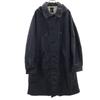 45R Made In Japan Hooded Stainless Collar Coat 4 Navy Men's Used