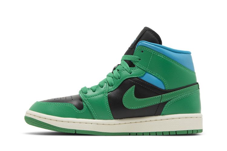Wmns Air Jordan 1 Mid 'Lucky Green Aquatone'