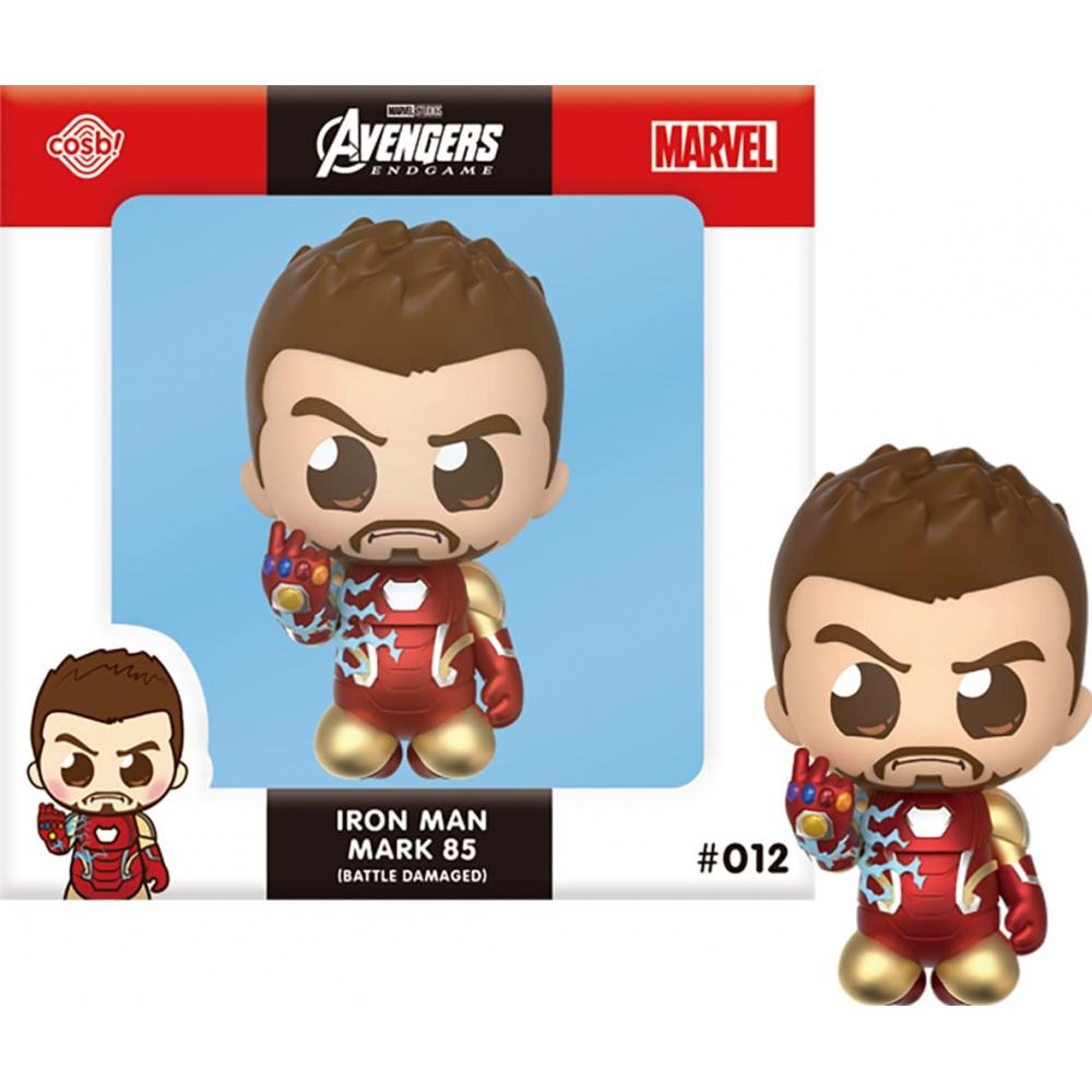 Cosbi Marvel Collection Movie AvengersEndgame Iron Man Mark 85 (Battle Damage) #012 Non-Scale Figure Red Height Approx. 8cm CBX041