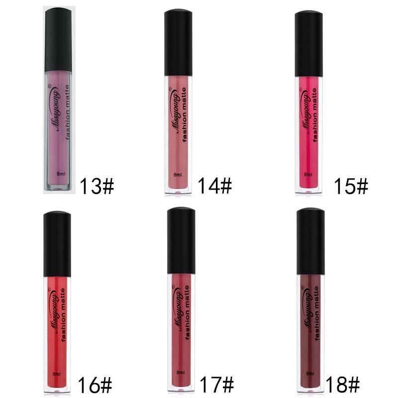 Губная помада Liquid Lip Beauty Makeup Matte Long Lasting 18 цветов