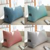 Large Triangular & Rectangular Sofa Backrest Cushions for Living Room, Long Bay Window Pillows, and Waist Support Pillows