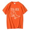 Mens High Quality 100 Cotton Cool Funny Summer Casual Dinosaur Design Printing Oneck For Men Tshirt Male Tee Shirts Men Tops