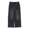 [Beams Heart] Pants GMS Wide Straight Cotton Urake Men's BLACK S