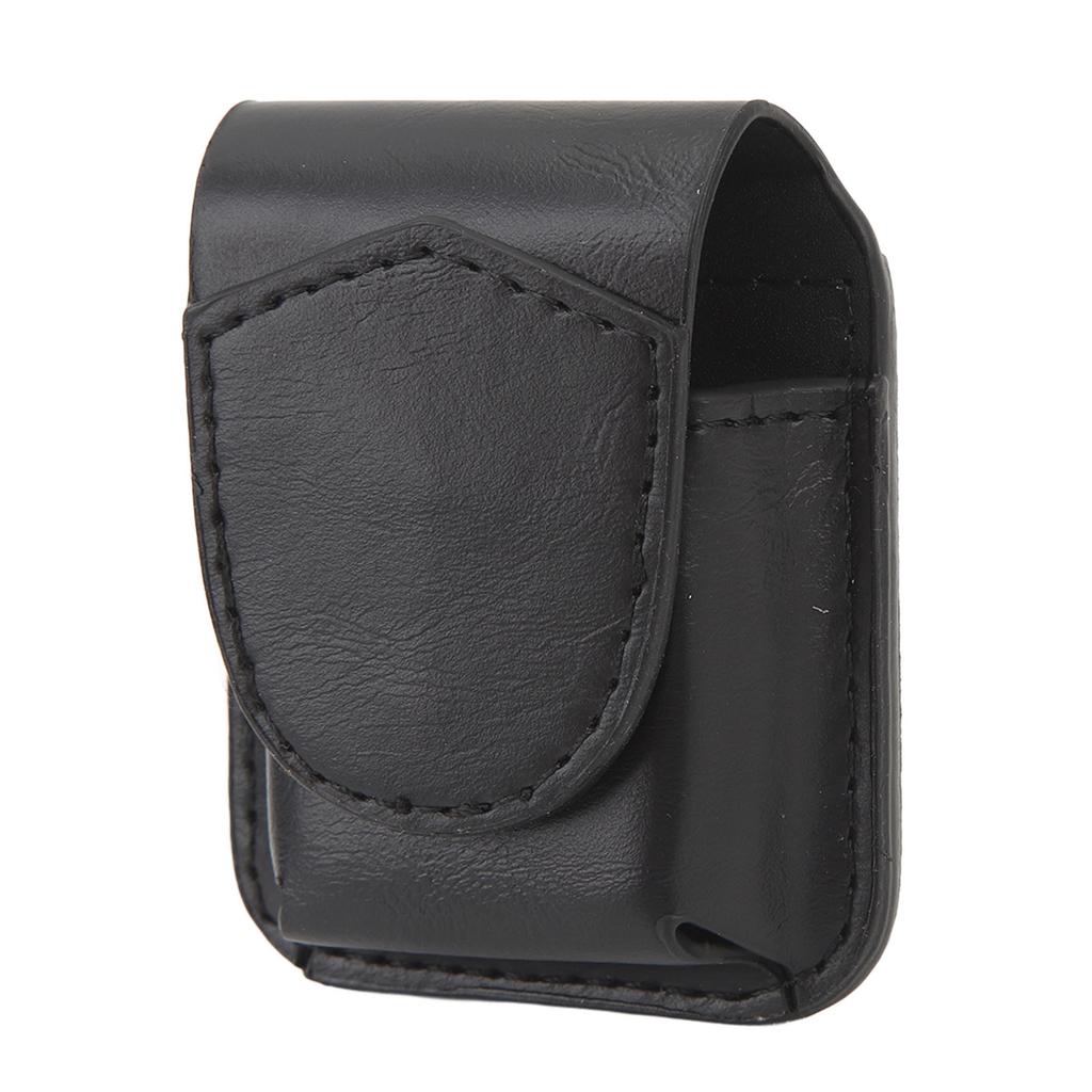 Чехол для зажигалки с поясным ремнем Держатель из ПУ Противоударный Мягкая подкладка Магнитная застежка Поясной чехол для зажигалки для улицы