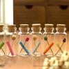 50/10PCS MIni Glass Bottles with Cork Stoppers DIY Decoration Mini Glass Vials Cork Message Glass Vial Wishing Bottles Wholesale