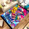 Custom personalization Pokémon Ash and Pikachu Area Rug - Perfect For Kitchen, Bathroom,Laundry Room Decor Large Size Available,Gift All Seasons