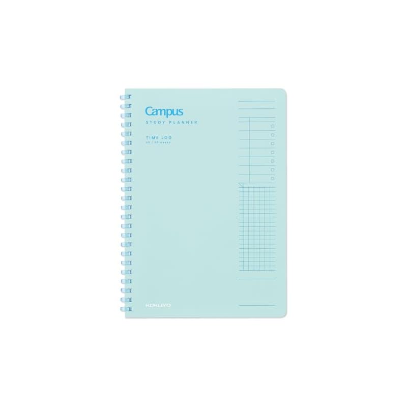KOKUYO Campus Study Planner TIME LOG A5 Зеленый AM-SY131TL-G