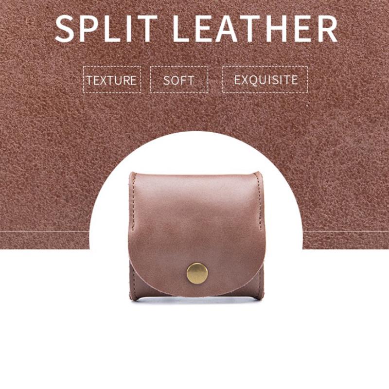 2020 Кожаный кошелек для монет Коровья кожа Мини-кошелек Карман для хранения Сумка