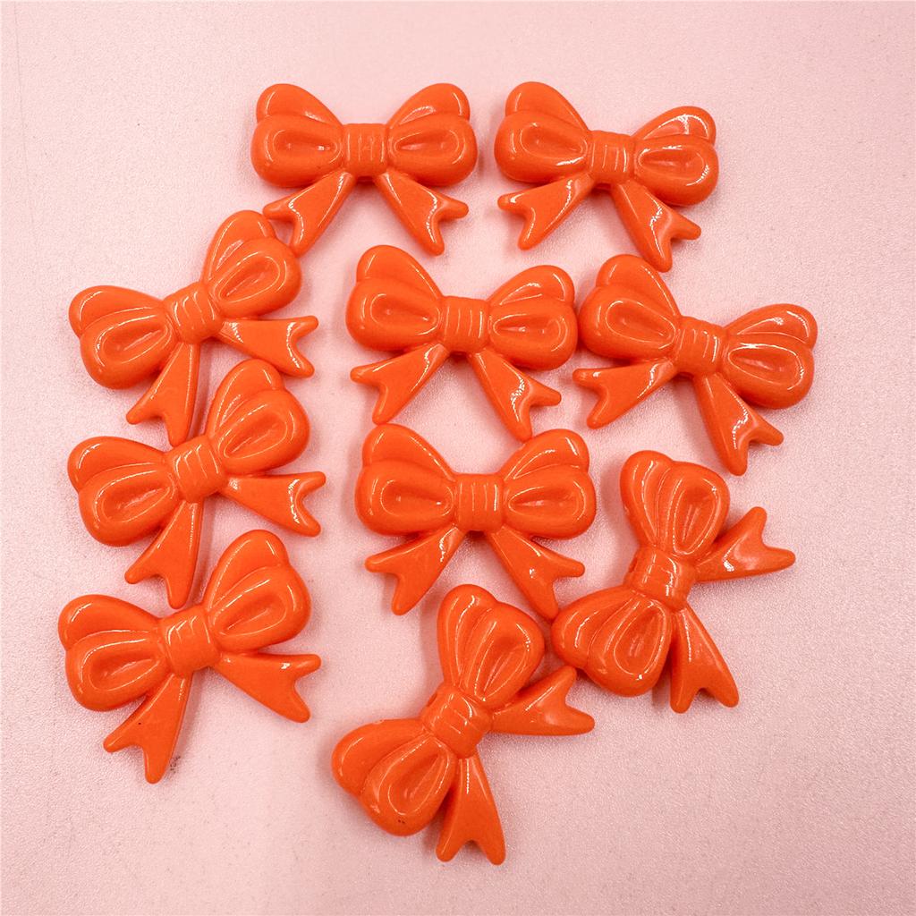 Очарование желе Цветной аксессуар Материал DIY Аксессуар Галстук-бабочка Бусины Материал ручной работы Ювелирные аксессуары Шпилька Орнамент 5 шт. 22,5*29 мм