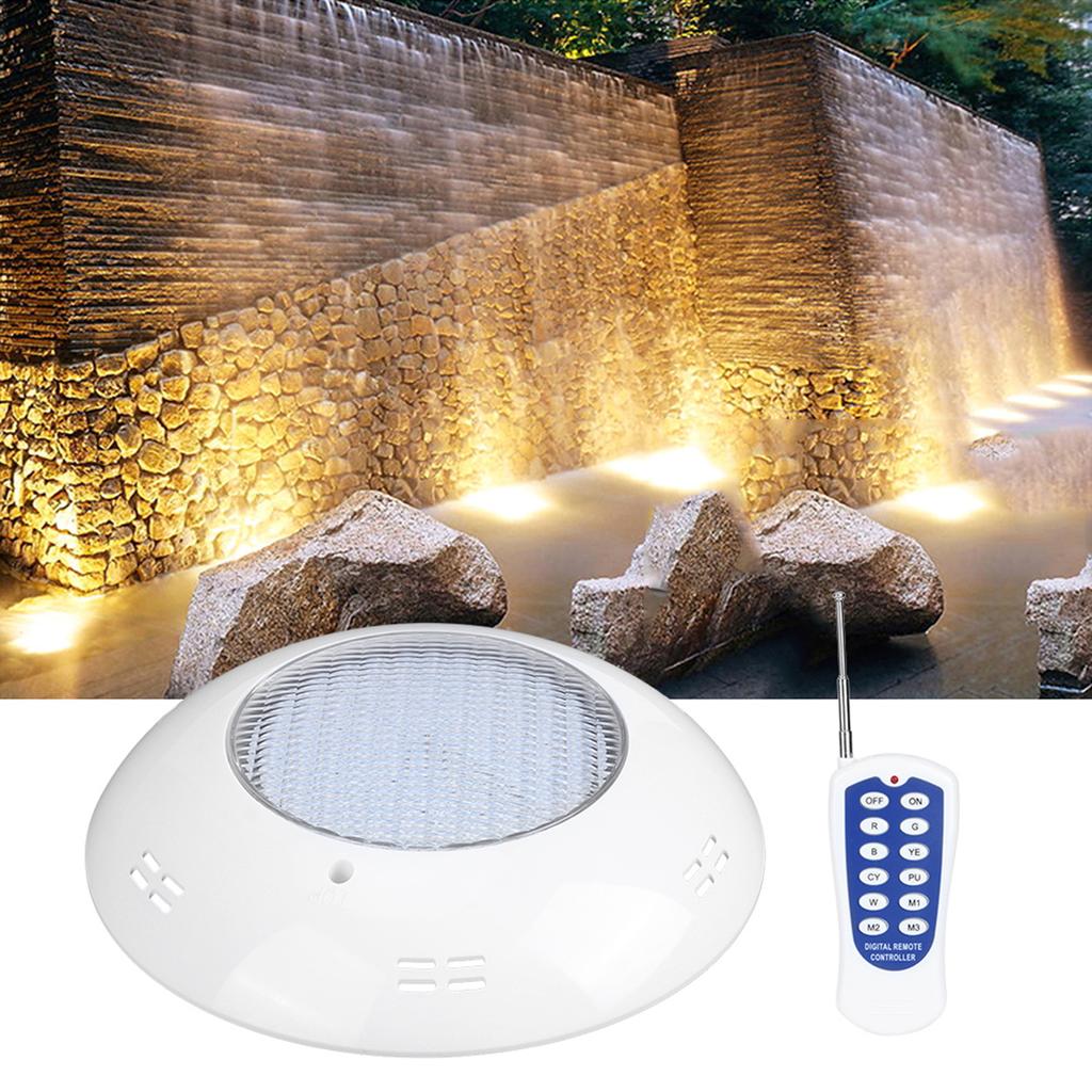 45W 460LED Swimming Pool Wall Light Lamp IP68 Waterproof Underwater Light AC 12V