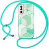 Coque - BOOLING - pour Samsung Galaxy S21 - Turquoise - Protection Anti-choc - Design Élégant