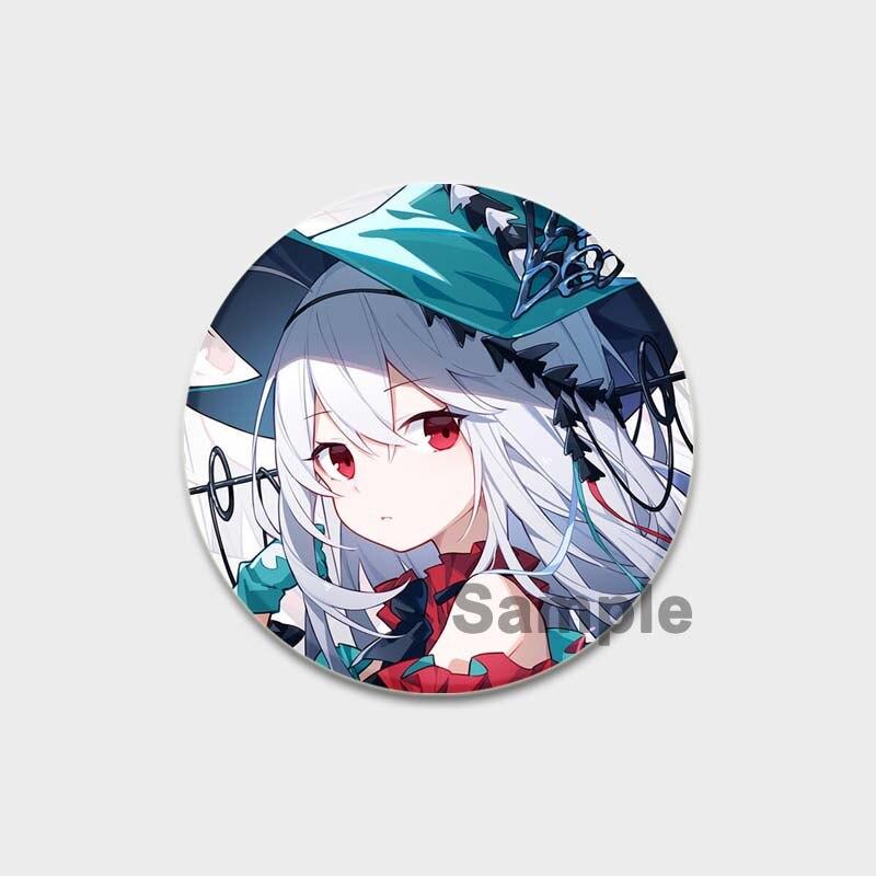 58 мм модные ювелирные аксессуары поп-игра Arknights эмалированные булавки эстетическая милая брошь ручной работы булавка мультяшный значок для рюкзака одежды