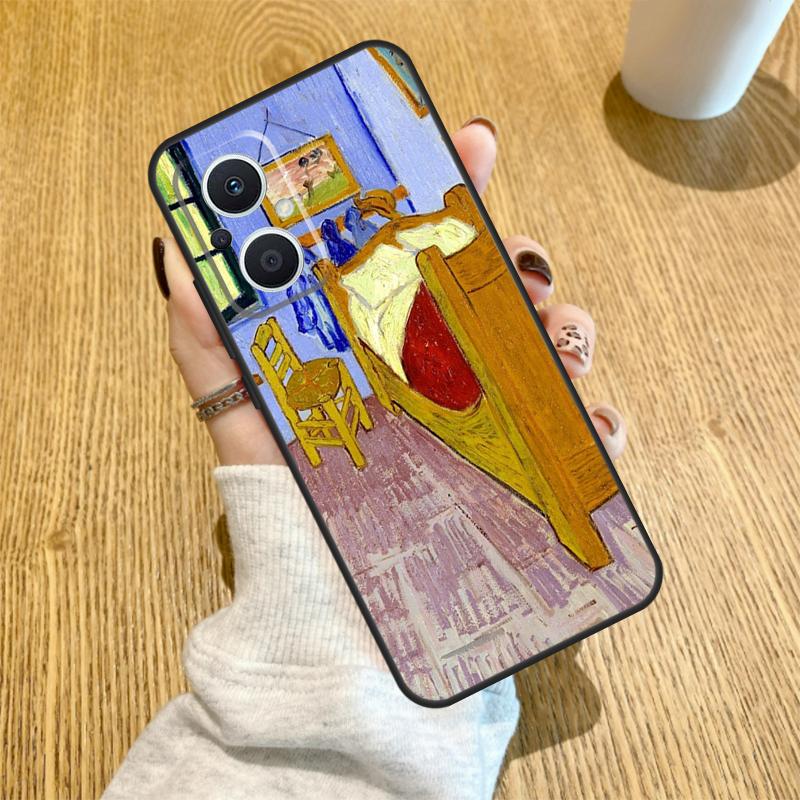 Винсент Ван Гог Чехол Для OPPO Reno 13 F 14F 12F 11F 8T 7 8 Lite 10 11 12 14 OPPO Find X5 X6 X8 X9 Pro Чехол