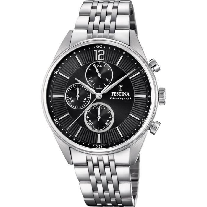 Montre - Festina - F20285/4 - Chronographe - Acier Inoxydable - Sportif