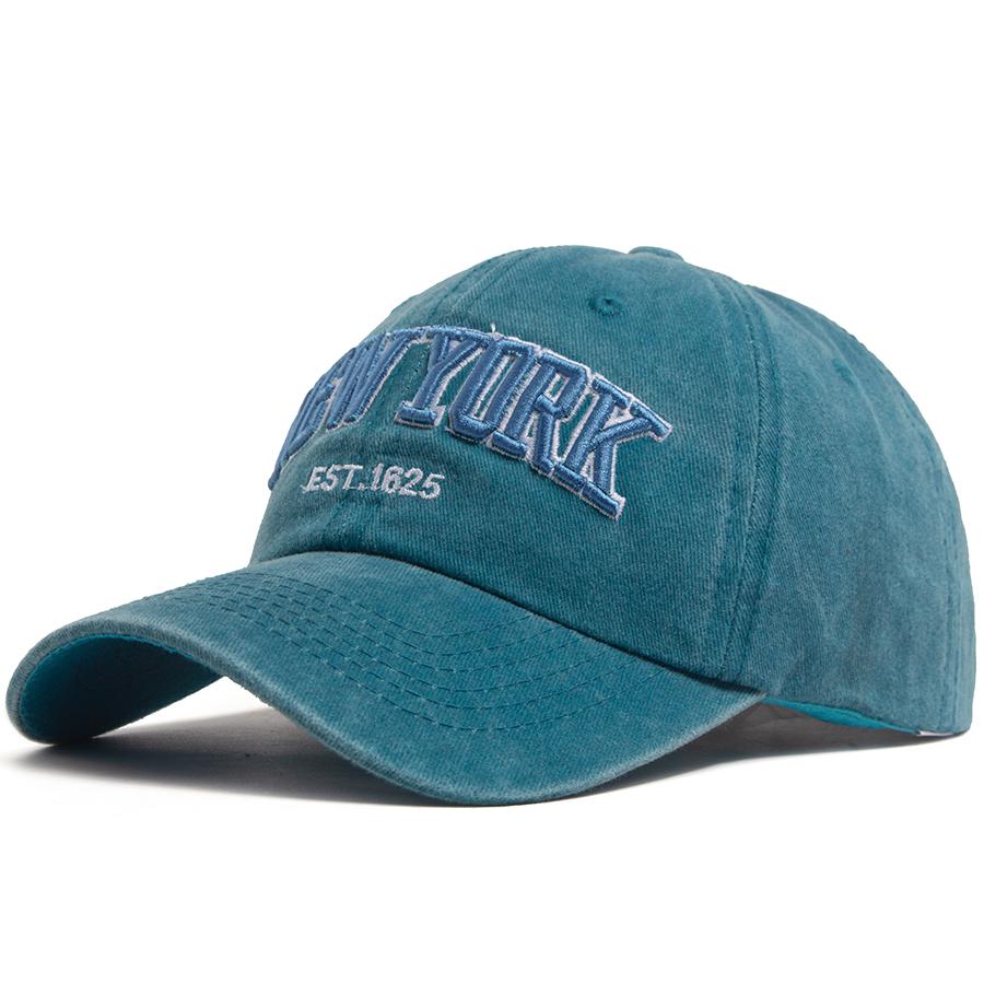 Vintage NEW YORK Embroidery Baseball Cap Men Sun Hat Soft Top Women Snapback Visor Caps For Summer Casual Daily Wear 10 Colors