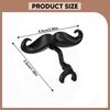 2x Clip on Mustache for Trumpets Trombones Portable Lightweight Brass Instrument Accessories