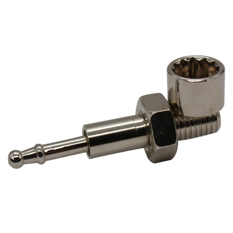 Стильная металлическая винтовая трубка, портативная винтовая трубка, лучший подарочный аксессуар, портативная съемная винтовая металлическая трубка, курительные принадлежности для мужчин