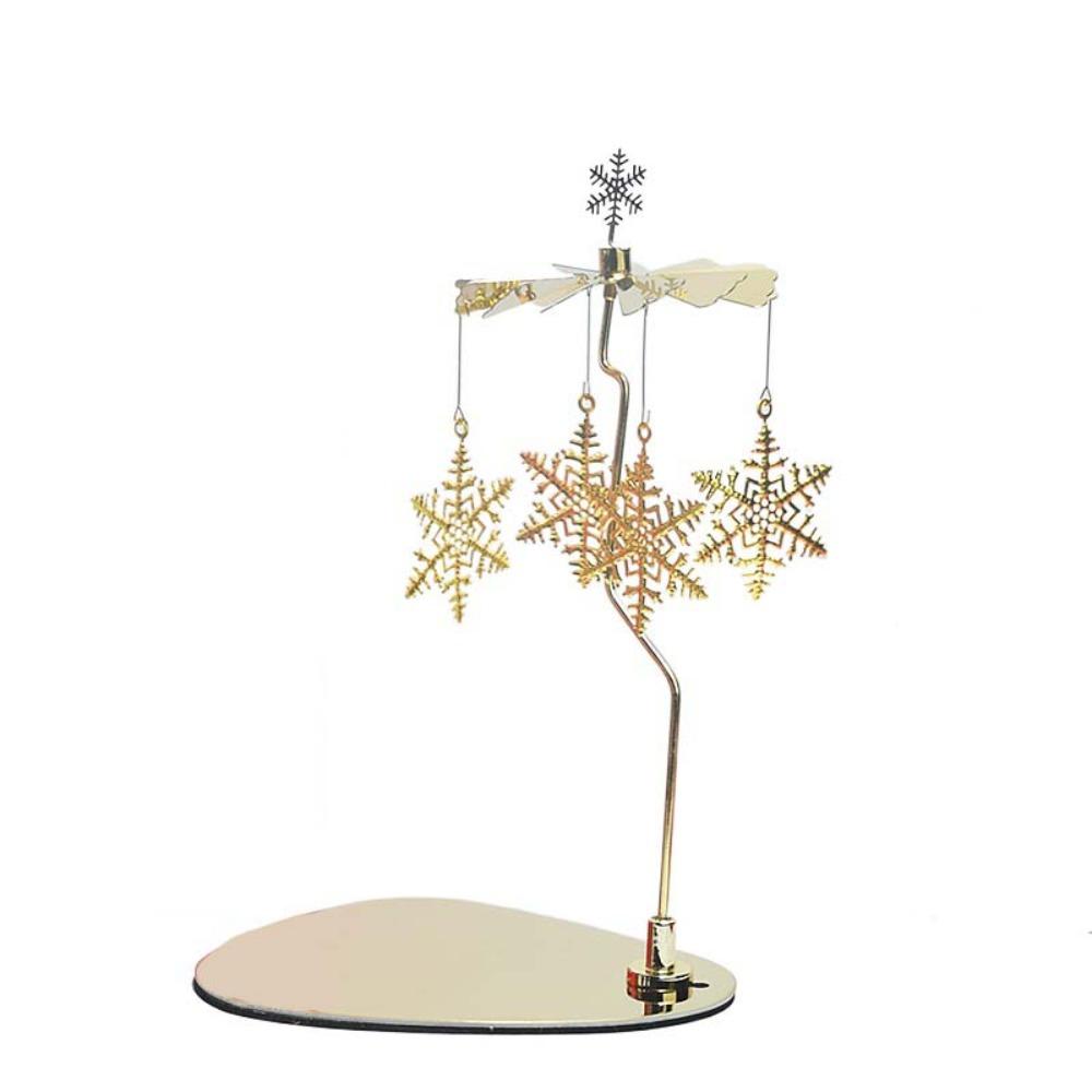 С вращающейся подставкой-подсвечником из нержавеющей стали, подсвечник для чайной свечи, романтический вращающийся подсвечник, подарок