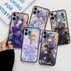 Мягкий чехол для Apple iPhone 11 13 Pro Max 14 12 Mini 7 8 Plus X XS XR SE 2020 6 6S 5 5S, чехол для телефона Funda Genshin Impact Girl Sac