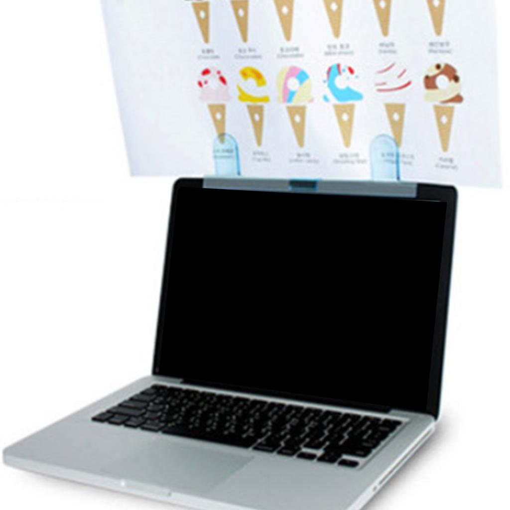 Держатель для документов для мониторов, ноутбуков, настольных мониторов, органайзер для заметок, держатель для документов, зажим для набора текста