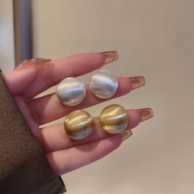 Bohemian Heart Circle Round Earrings Fashion Exaggerate Metal Geometric Hoop Earrings For Women Girls Trendy Party Jewelry Gifts