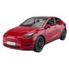 1/24 Tesla MODEL Y Alloy Car Model Diecast Metal Toy Vehicle Car Model Simulation Collection Sound Light Kids Toy Gift