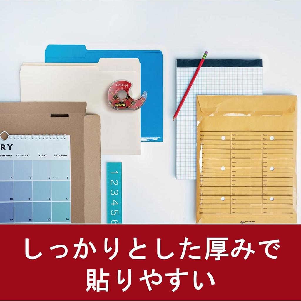 3M Scotch Super Hold Маленький ролик с лентой 12 мм x, Прозрачный, Диспенсер, 20 м, 700-1-12D