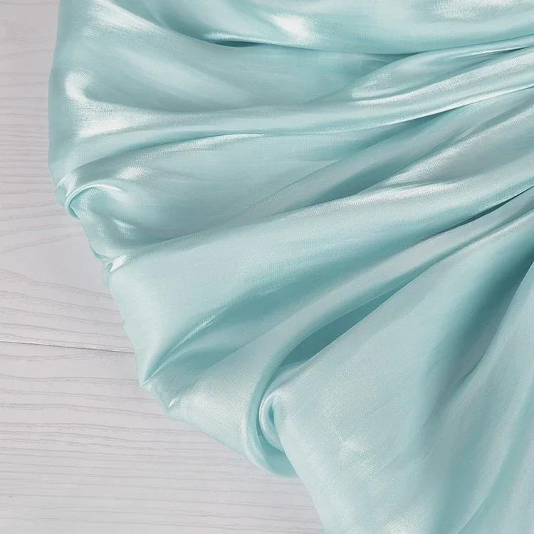 100x150 см Фантомный градиент цвета Стеклянный шелковый атласный тканевый сорочка сценическое платье кристально яркое лицо блестящая ткань DIY кукольный декор