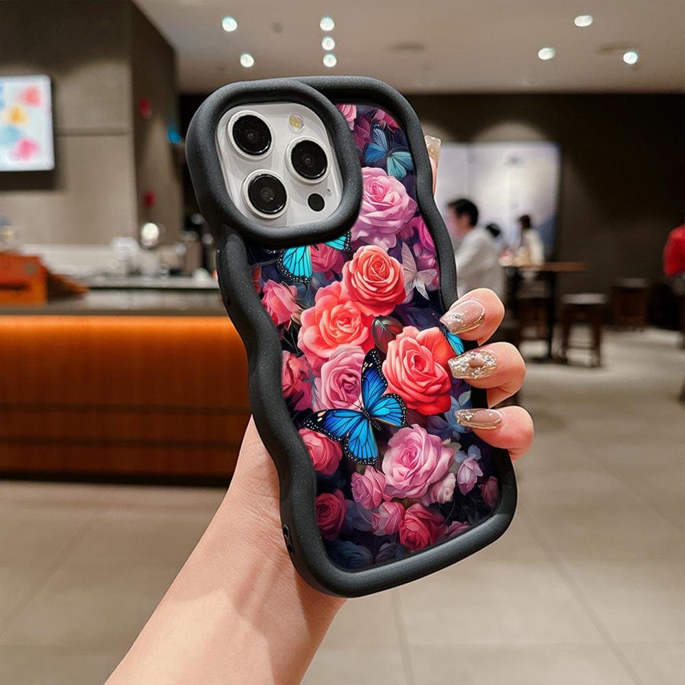 Мягкий чехол из ТПУ Macaron для телефона Xiaomi Poco X3 X5 X6 M6 Pro Redmi 10C 12C 13C Redmi Note 9 10 11 12 13 Pro 10s 11s 12s, чехол Ae63 с бабочкой и цветком