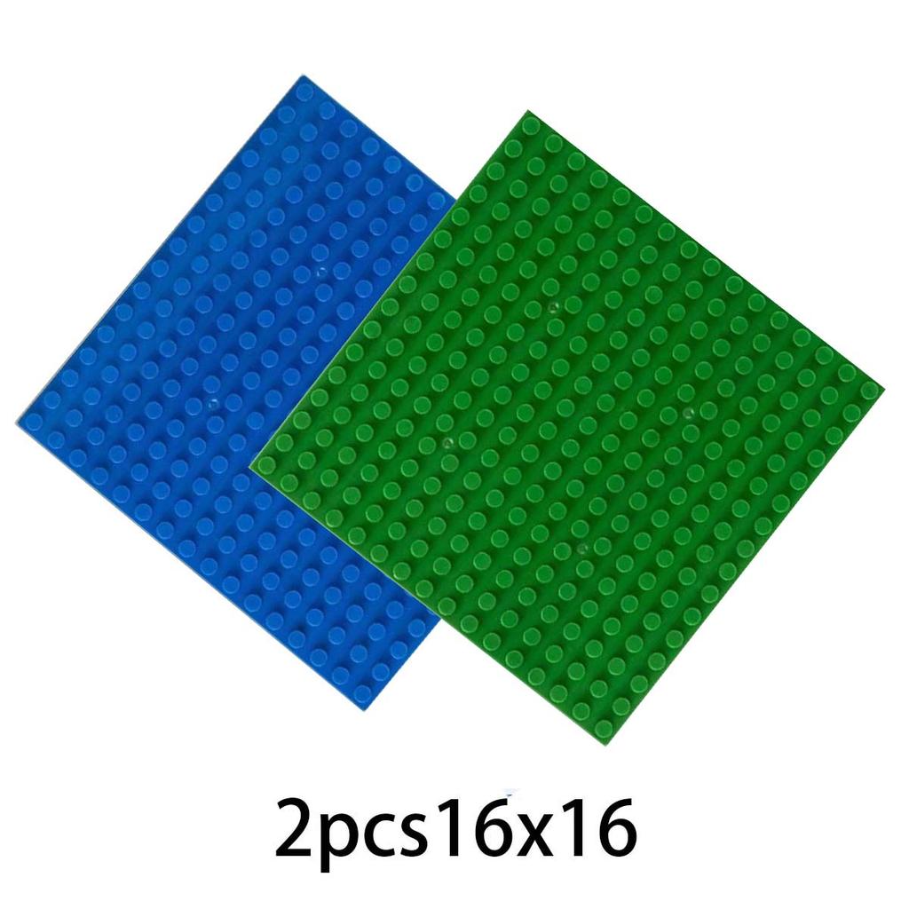 2 шт. 16x16 Базовая пластина-основа, совместимая с основными брендами, Игровой набор ДЕТСКОЕ Творчество Игрушка Аксессуары для основы