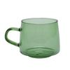 350ml Glass Coffee Cup Crystal Coffee Mug with Handle High Temperature Resistance for Home and
