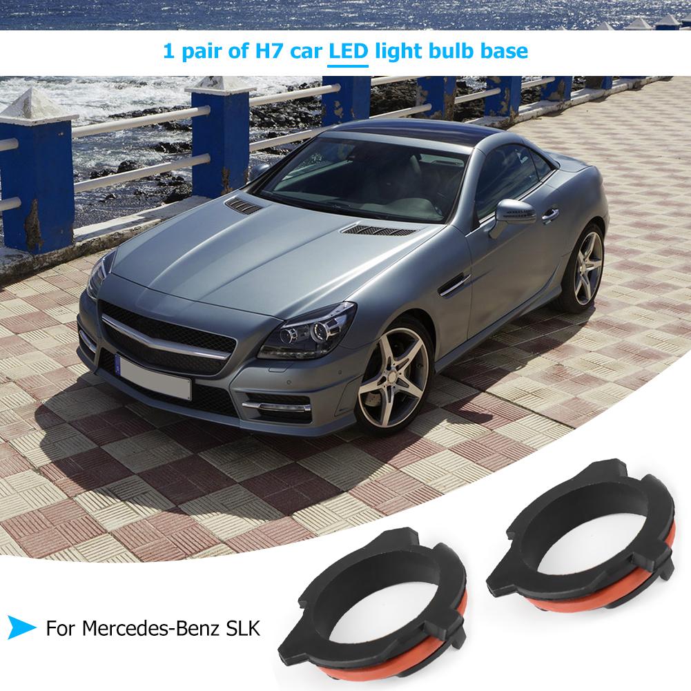 1 пара адаптеров для светодиодных ламп головного света H7 для E39-2 5 серии SLK