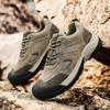 Классические серые треккинговые кроссовки для мужчин Оригинальная уличная дышащая мужская обувь для походов Модная повседневная нескользящая обувь для ходьбы Мужская