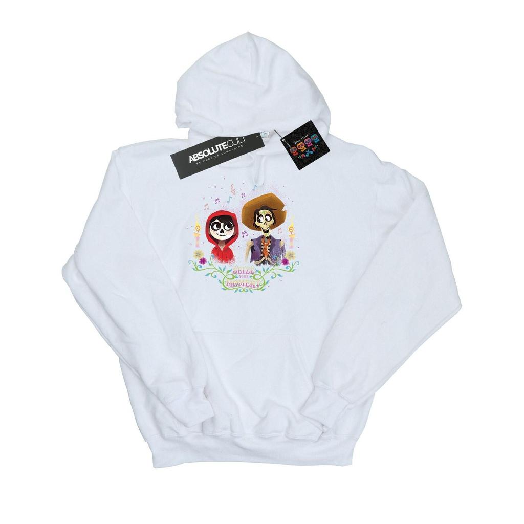 Disney Womens/Ladies Coco Miguel And Hector Hoodie
