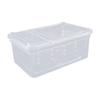 Transparent Turtle Transport Container Ventilated Reptile Terrarium Animal Habitat Cage  Pet House