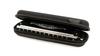 TOMBO Chromatic Harmonica 22 Holes Sliding Type Unica 1244C with Set Materials