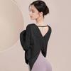 Women's Long Sleeve Quick-Dry Yoga Top - Athletic Fit for Spring & Autumn