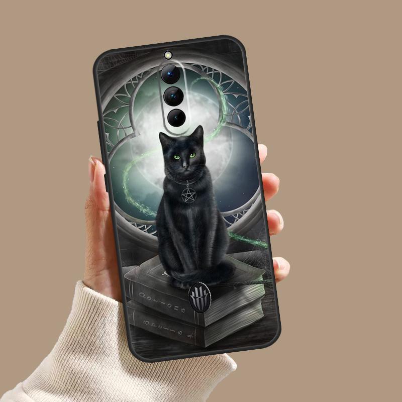 Magic cat The Witches Case For ZTE Nubia Red Magic 10 10S 9S 8S 8 9 11 Pro Plus 6 7 6S 7S Pro 5G 6R 10 Air Cover