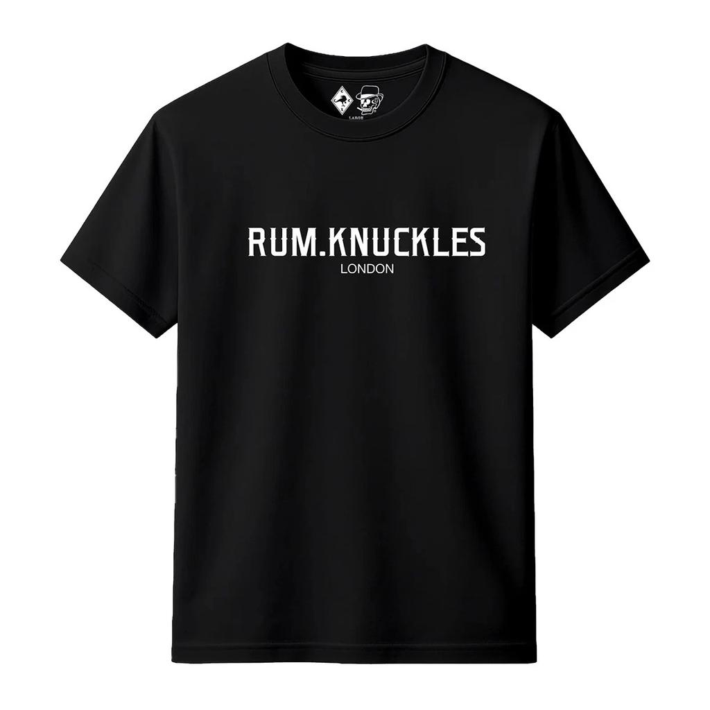 Черная футболка Rum Knuckles LDN
