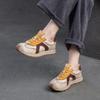 Fashion GKTINOO 2025 Autumn New Genuine Leather Sneakers Casual Sports Shoes Soft Soled Comfortable Retro Women's Flat Shoes