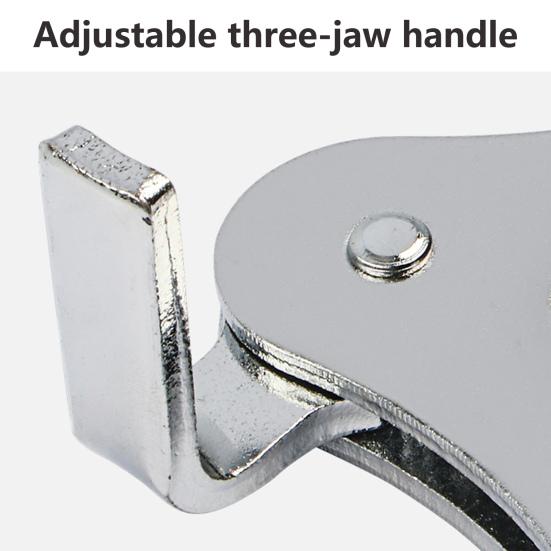 Ключ для масляного фильтра, двухсторонний, 3-х захватный, регулируемый инструмент для ремонта автомобиля, мастерская по удалению масляного фильтра