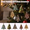 2D Book Pendant, Acrylic Christmas Ornament, Christmas Tree Decoration