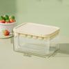 Silicone Ice Compartment Ice Cube Membrane Set 22 Compartment Ice Box with Lid Food Grade Ice Maker Household Ice Cream Moulds