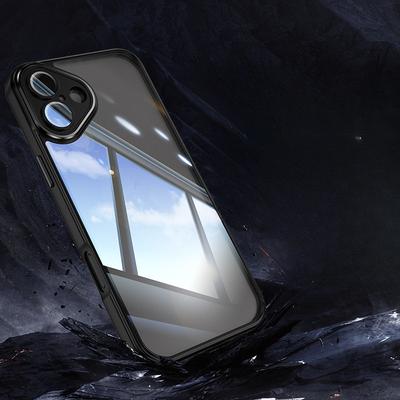 Применимо к защитному чехлу для мобильного телефона Apple IPhone16PRO, высокопрозрачному противоударному чехлу, аппаратной броне, объективу «два в одном»