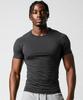 REBRENNER Standard Plain Muscle Fit Short Sleeve T-Shirt