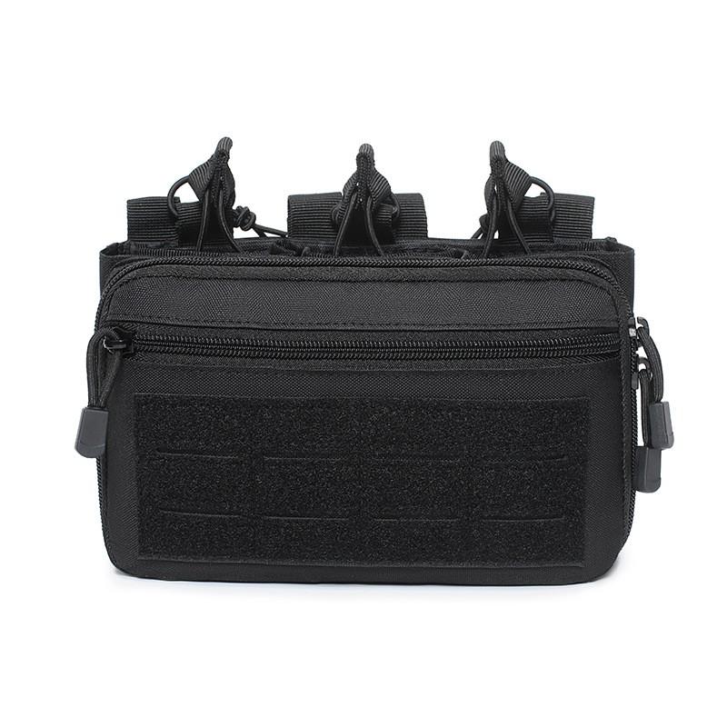 Тактический подсумок Molle для магазинов Airsoft Paintball Outdoor Gear - Многосекционный универсальный подсумок в камуфляжной расцветке