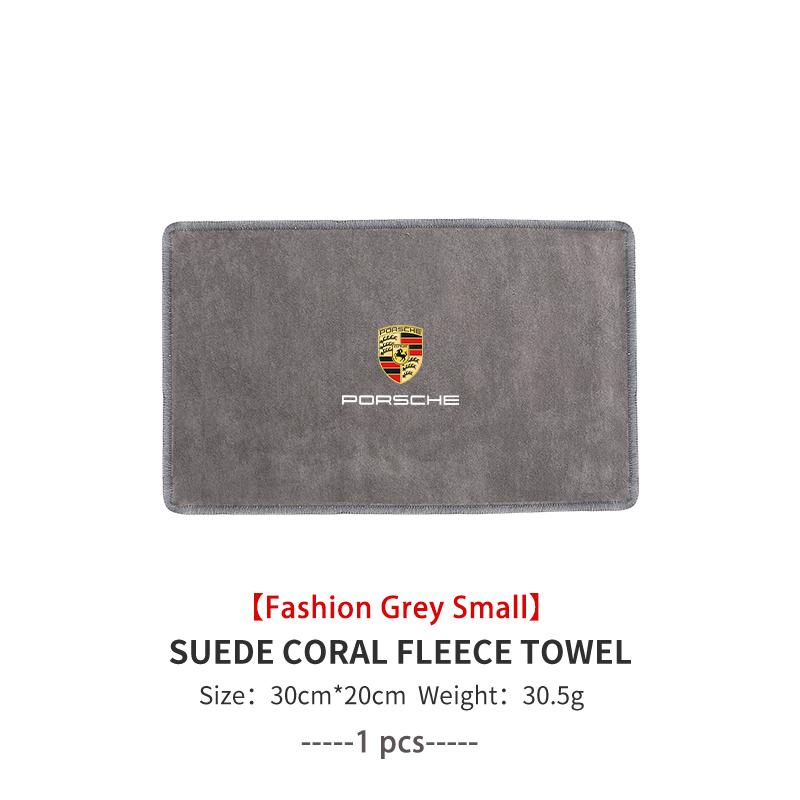 pdbn6 Microfiber Towel Car Wash Cloth Car Interior Cleaning Accessories For Porsche Boxster Cayenne Panamera Macan Cayman 911 918 996